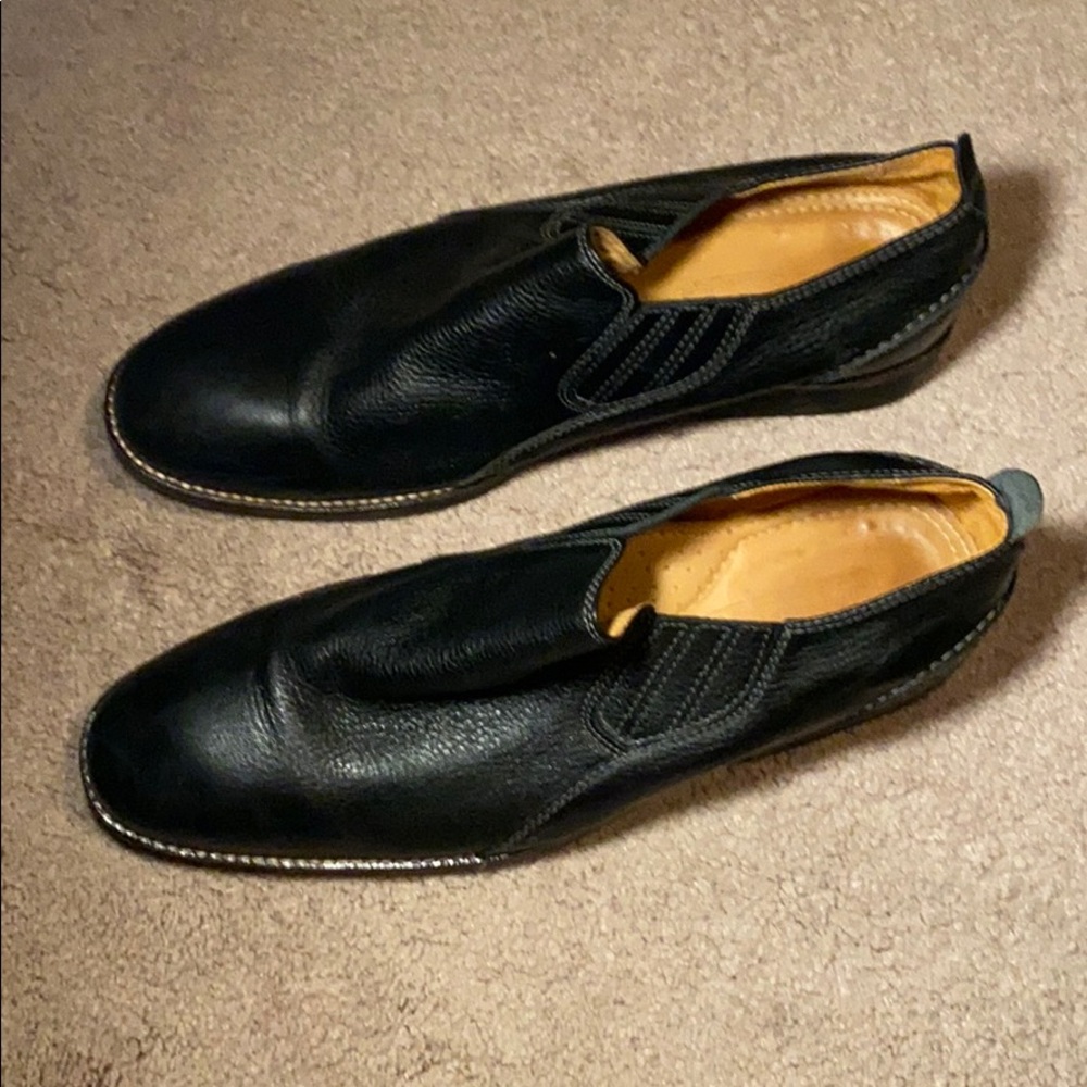 Sandro Black dress shoes